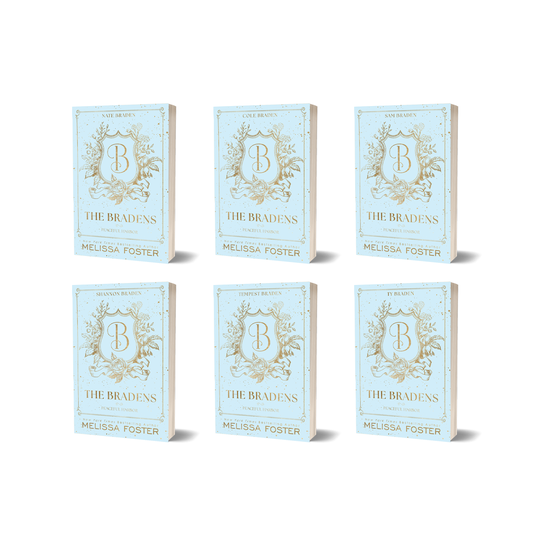 The Bradens at Peaceful Harbor Classic Discreet Paperback Bundle by Melissa Foster