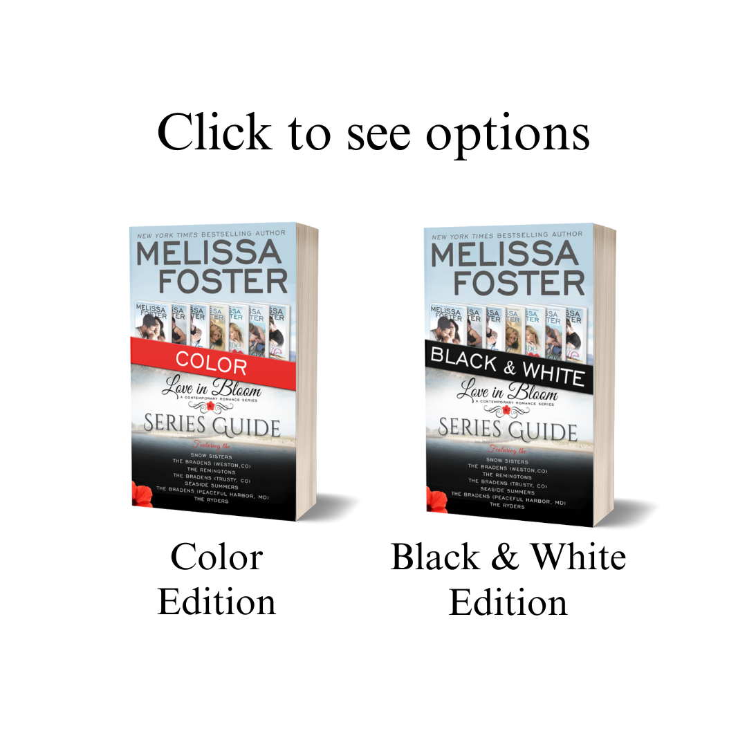 Love in Bloom Series Guide Paperbacks