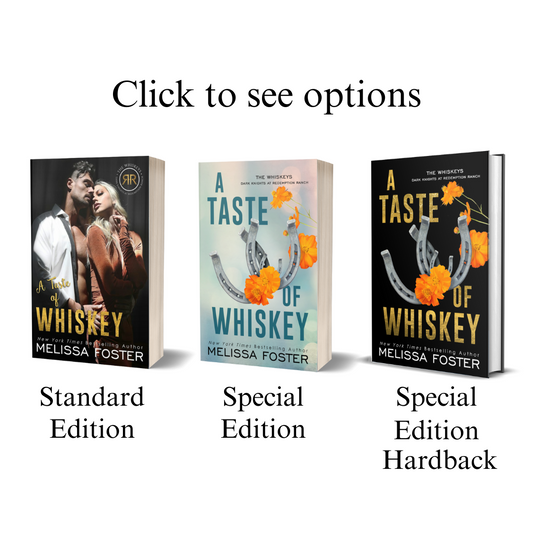 A Taste of Whiskey Paperbacks & Hardback