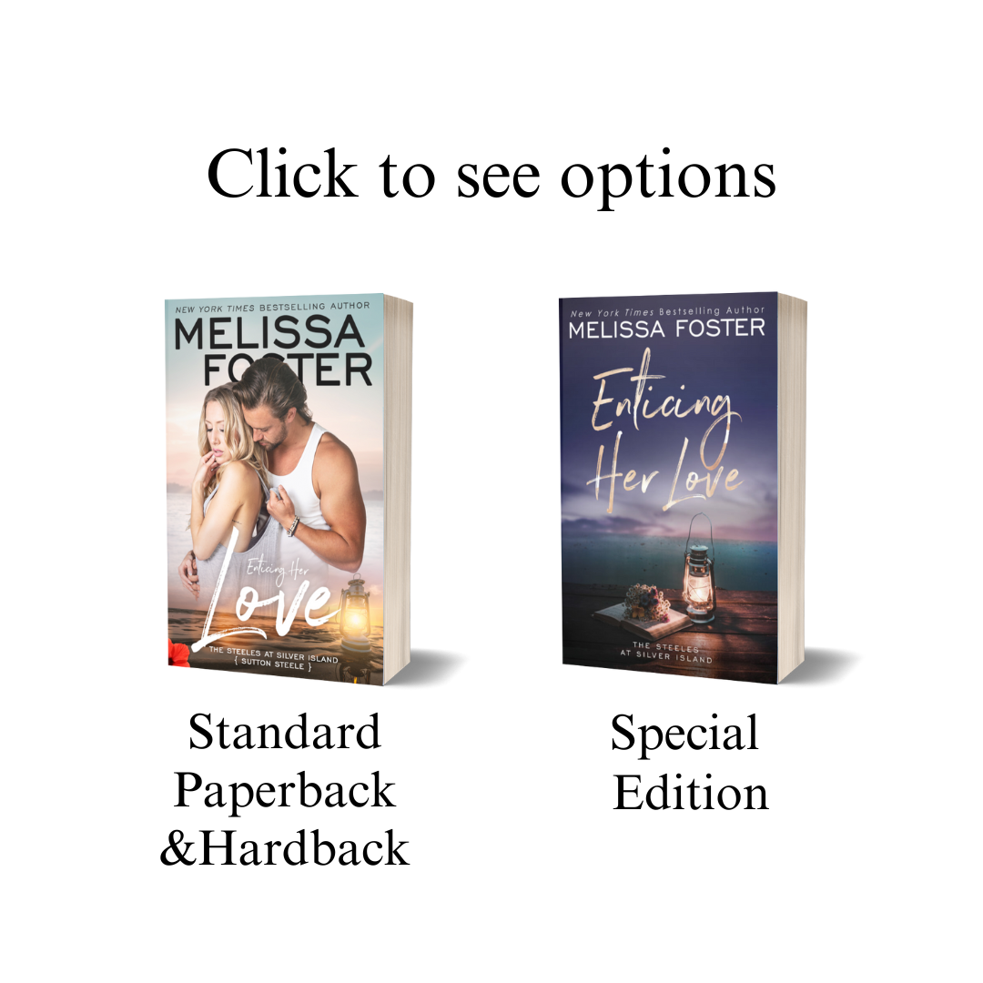 Enticing Her Love Paperbacks & Hardback – Melissa Foster, Author