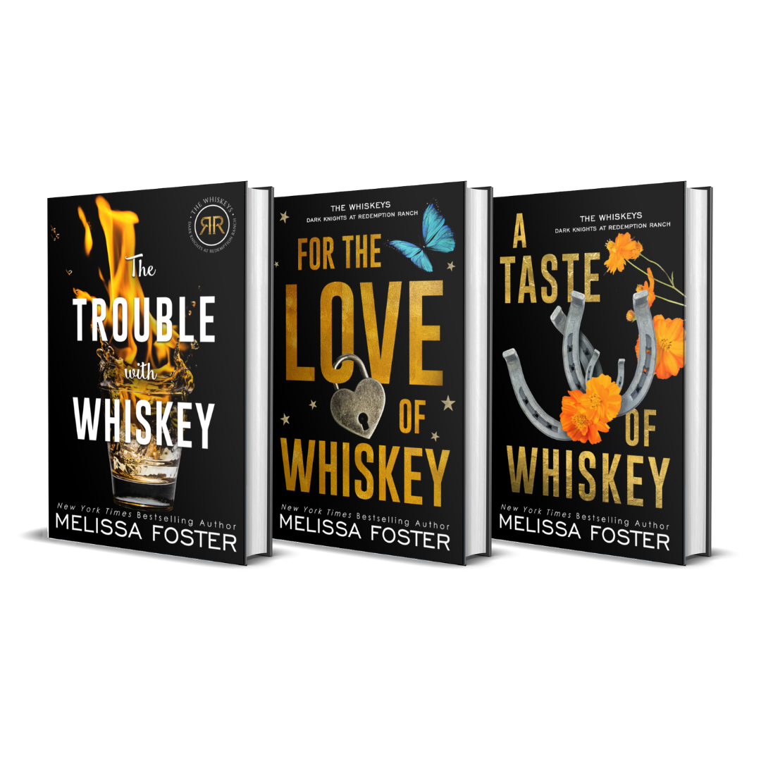 The Whiskeys: Dark Knights at Redemption Ranch (PARTIAL) Special Edition Hardback Bundle by Melissa Foster