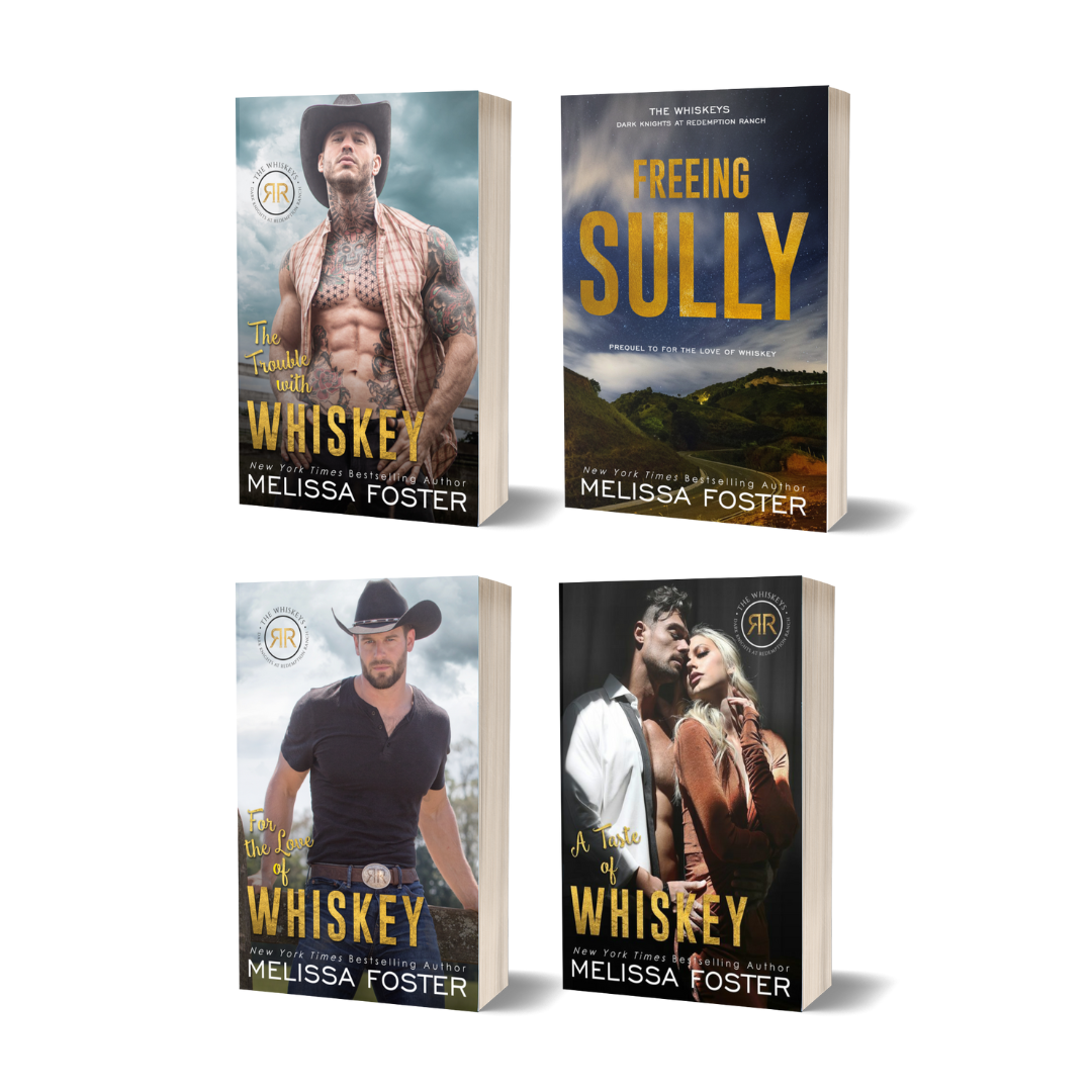 The Whiskeys: Dark Knights at Redemption Ranch Paperback Bundle by Melissa Foster