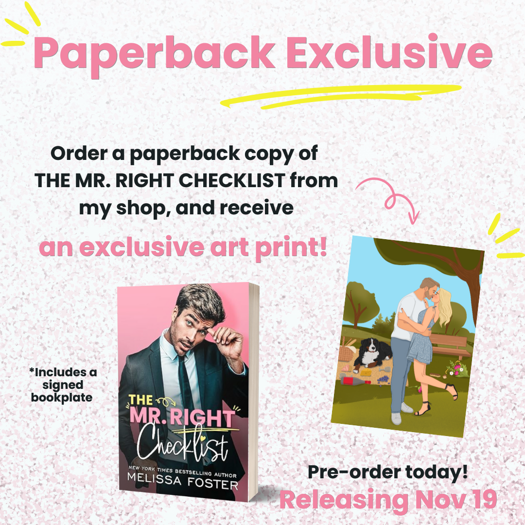 The Mr. Right Checklist Paperback by Melissa Foster