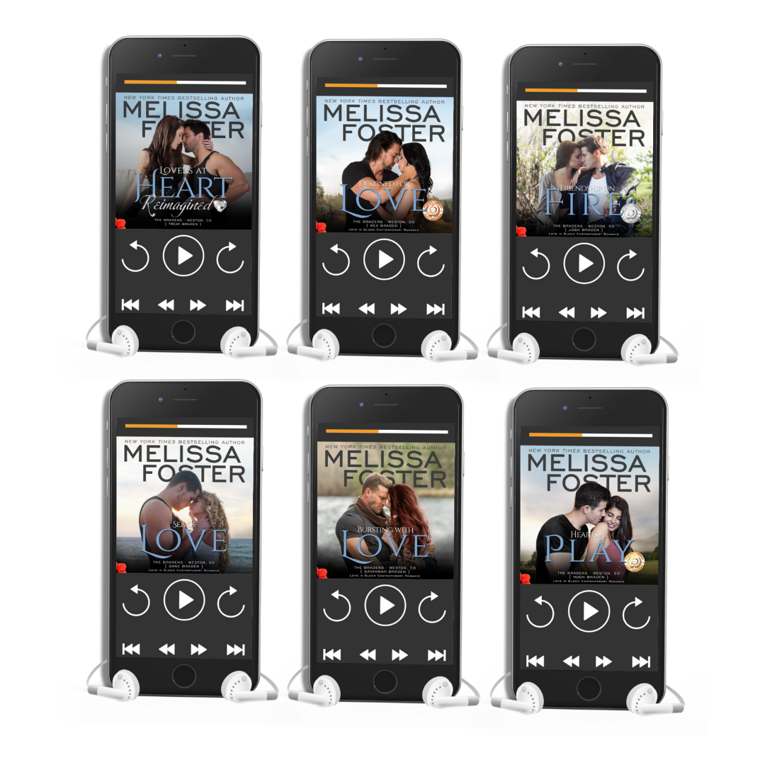 Lovers at Heart, Reimagined Audiobook Bundle by Melissa Foster